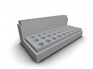 of a stand for bits 3D Print Model
