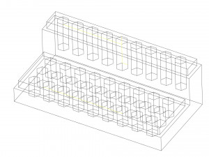 of a stand for bits 3D Print Model