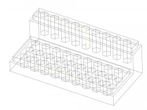 of a stand for bits 3D Print Model