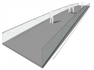 Simple bridge 3D Model
