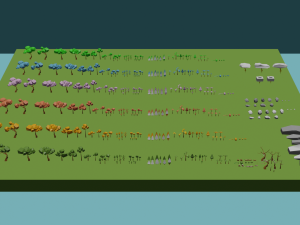 Low Poly Nature Pack Model 3D