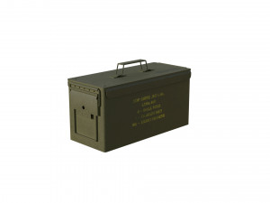 Ammo Box Low-poly Modelo 3D
