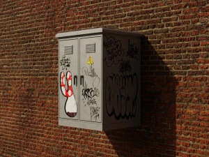 Electricity box 3D Model