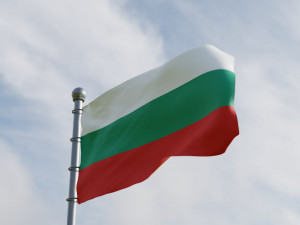Animated Bulgaria Flags 3D मॉडल