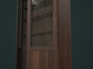 Soviet bookcase Modèle 3D