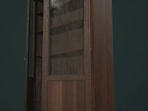 Soviet bookcase 3D Model