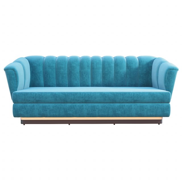 POWEL SOFA 3Dモデル .c4d .max .obj .3ds .fbx .stl .blend 