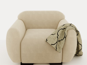 SINGLE SOFA 3D Model
