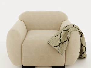SINGLE SOFA 3D Model