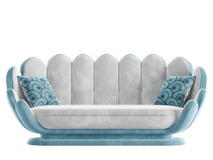 로터스 소파 3D 모델