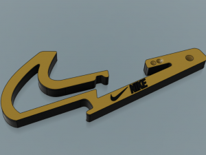 Nike Crabiner Model Cetak 3D