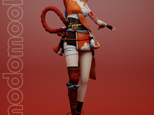 YOIMIYA GENSHIN IMPACT 3D PRINTABLE FIGURINE 3D-printmodel
