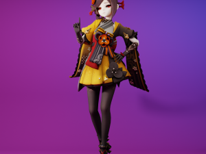 CHIORI GENSHIN IMPACT 3D PRINTABLE FIGURINE 3D Print Model