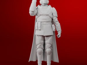 HELLDIVER SOLDIER HELLDIVERS 2 3D PRINTABLE FIGURINE Modelo de Impressão 3D