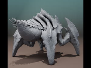 BEHEMOTH HELLDIVERS 2 3D PRINTABLE FIGURINE 3D Print Model