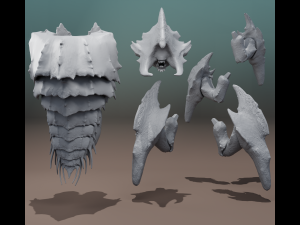 BEHEMOTH HELLDIVERS 2 3D PRINTABLE FIGURINE 3D Print Model