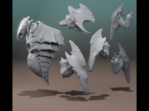 BEHEMOTH HELLDIVERS 2 3D PRINTABLE FIGURINE 3D Print Model