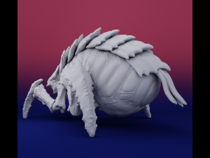 BILE SPEWER HELLDIVERS 2 3D PRINTABLE FIGURINE Modello di stampa 3D