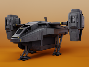 SOLDIER DROPSHIP HELLDIVERS 2 3D PRINTABLE Modelo de Impressão 3D