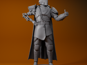 HELLDIVER SOLDIER HELLDIVERS 2 3D PRINTABLE FIGURINE 3D प्रिंट मॉडल