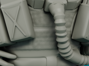 SC-37 LEGIONNAIRE SOLDIER WITH FLAG HELLDIVER 2 3D PRINTABLE FIGURINE Modelo de Impressão 3D