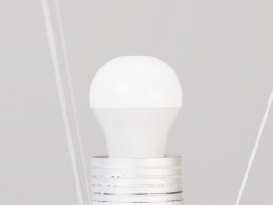 Fabric Wooden Table Lamp 3D मॉडल