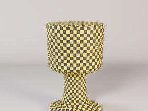 Tombak Iranian Goblet Drum 3D Model