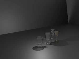Cups Pack 3D Model