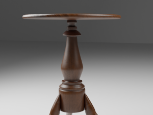 Wooden decor table 3D Модель