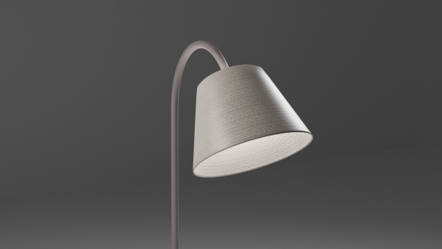 Floor lamp 3D 模型 .c4d .max .obj .3ds .fbx .stl .blend 