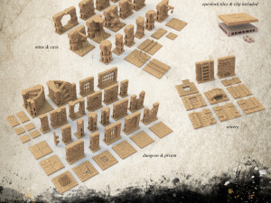 Dungeon Master Ultimate Tile Set Modelo de impresión 3D