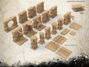 Dungeon Master Ultimate Tile Set 3D Print Model