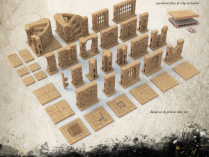 Dungeon Master Ultimate Tile Set 3D Print Model