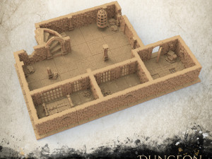 Dungeon Tiles Set Modello di stampa 3D