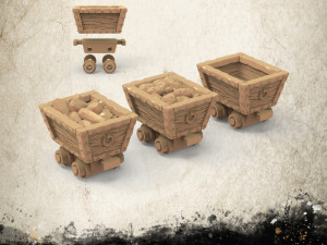 Minecart Modelo de impresión 3D