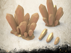 Crystals 3D 打印模型