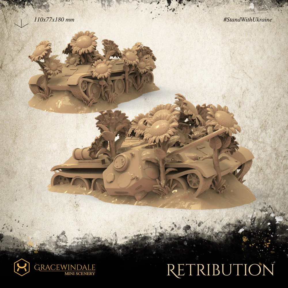 Retribution 3D Print Model .c4d .max .obj .3ds .fbx .stl .blend 