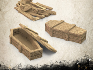 Coffin 3D Print Model