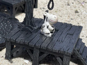 Convicted Cow 3D Print Model