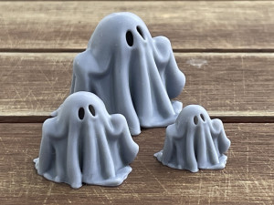 Little Ghost Model Cetak 3D