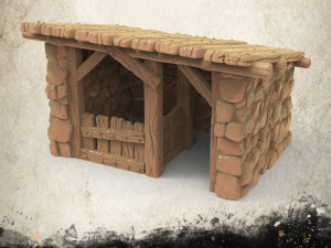 Pigsty 3Dプリントモデル