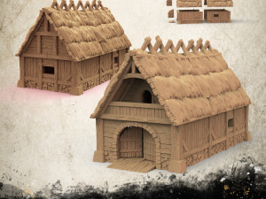 Barn 3D Print Model