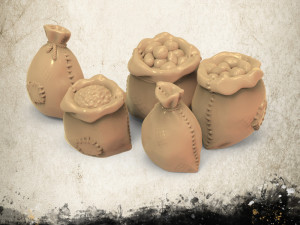 Set of Sacks 3D Print Model