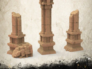 Spalten 3D Druckmodell