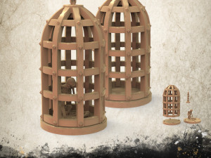 Torture Cage Modelo de impresión 3D