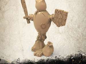Training Dummy 3D 프린트 모델