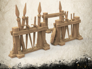 Weapon Racks 3D 프린트 모델