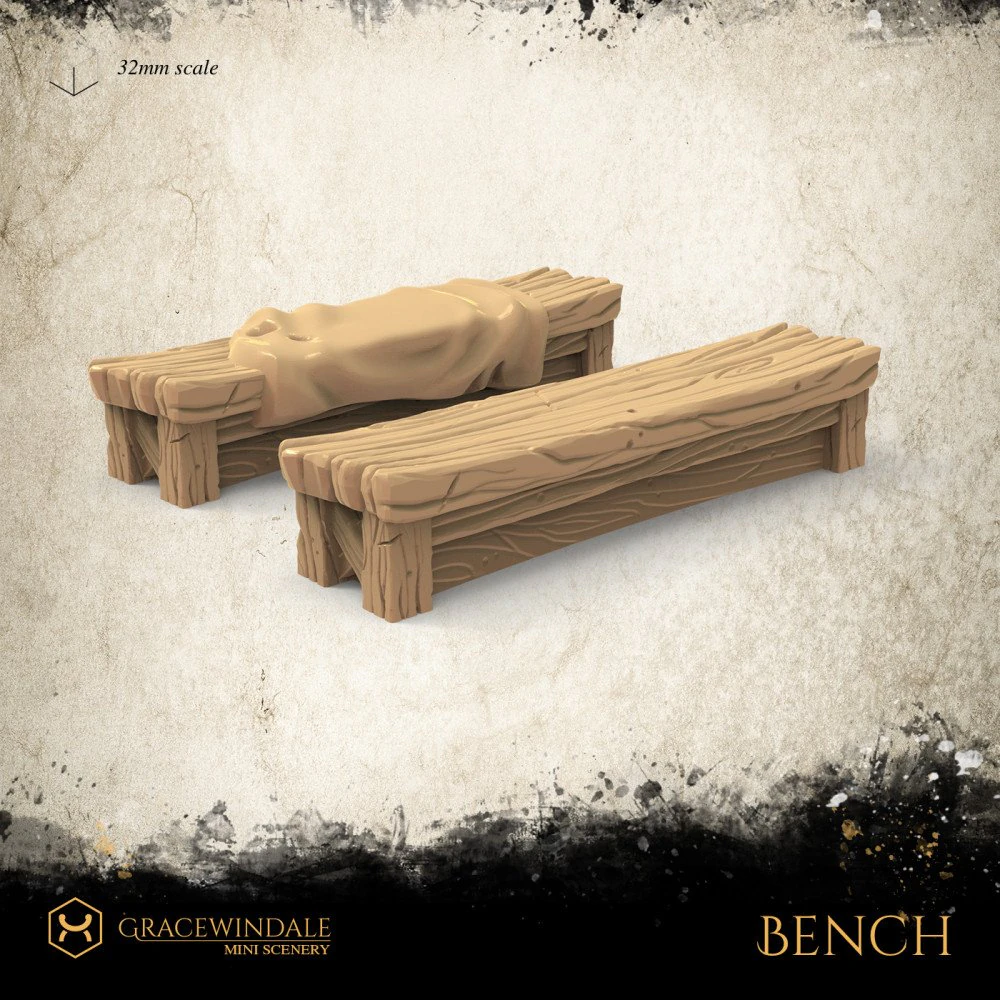 Banc Modèles 3D en vedette .c4d .max .obj .3ds .fbx .stl .blend