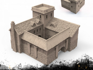 Barracks 3D Print Model