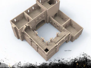 Barracks 3D Print Model
